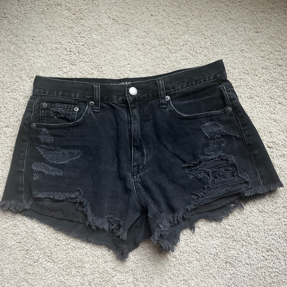 American Eagle Hi-Rise Festival Jean Shorts